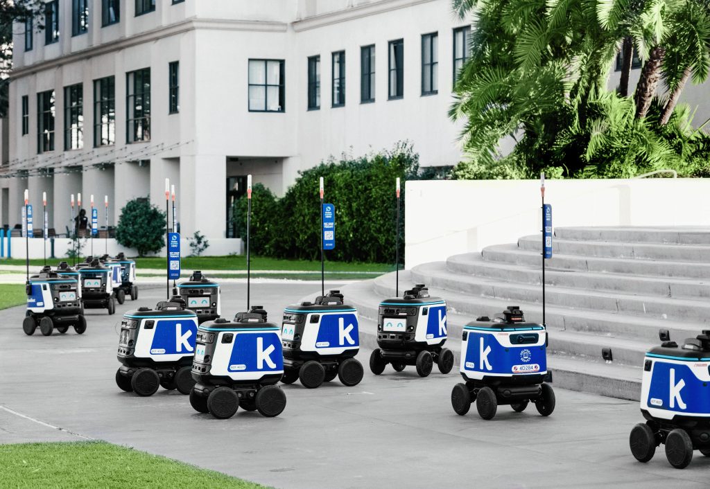 Futuristic maglev bike on a city path, showing advanced transportation tech